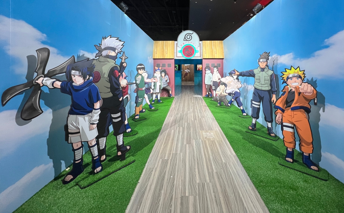 《火影忍者動漫20週年特展》亮點1: 時光走廊