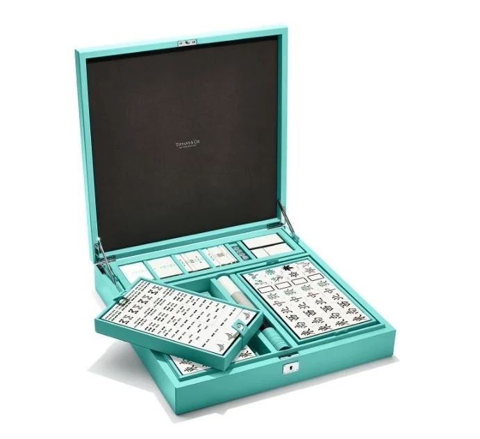 Tiffany綠的麻將組合，配色超夢幻