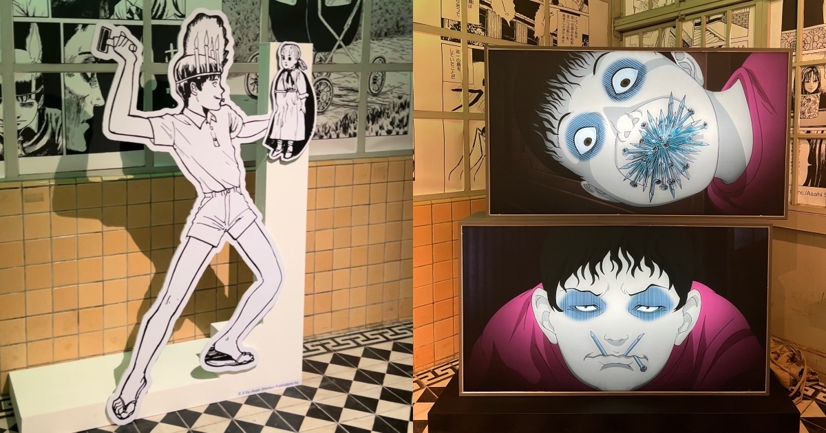 伊藤潤二快閃店亮點3:雙一正在展間詛咒