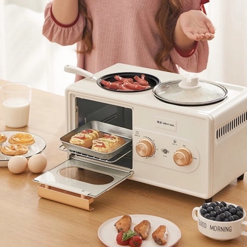 多功能早餐機看似很方便，但許多網友吐槽很難用！