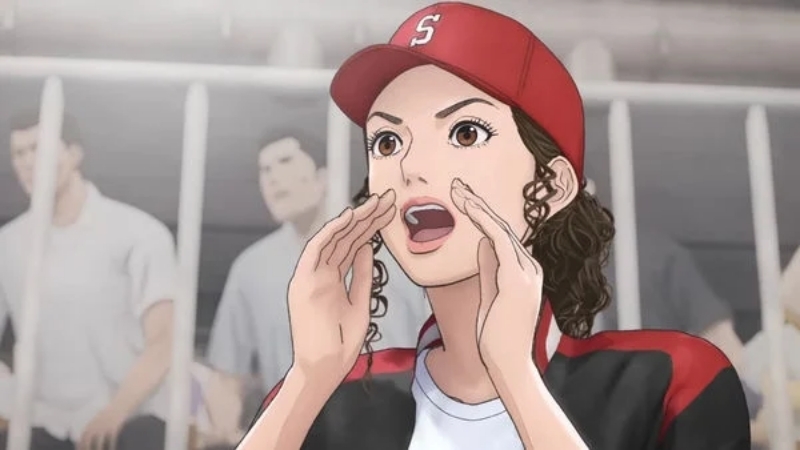 《灌籃高手》電影女主角之一的井上彩子