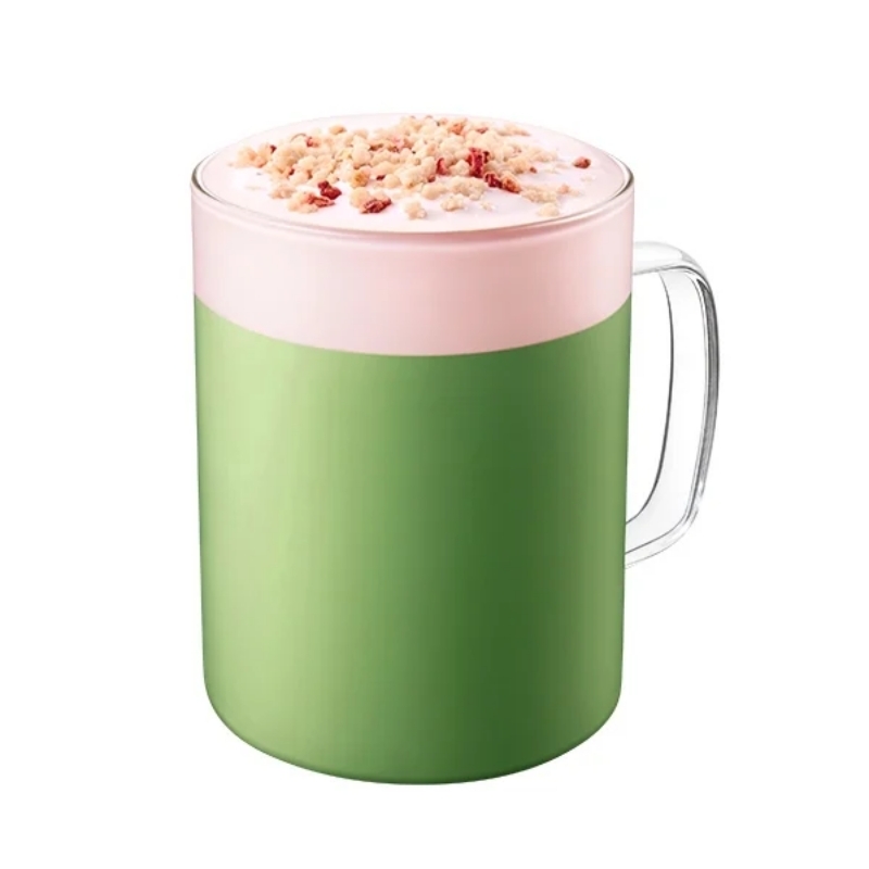 草莓派風味醇濃抹茶那堤