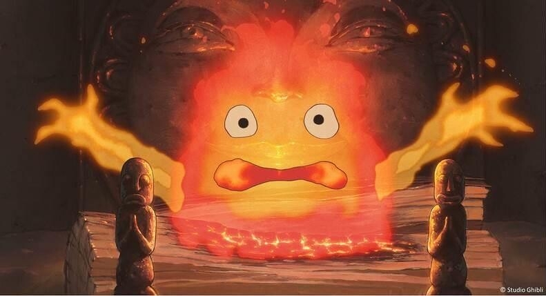 《霍爾的移動城堡》火焰惡魔「卡西法」