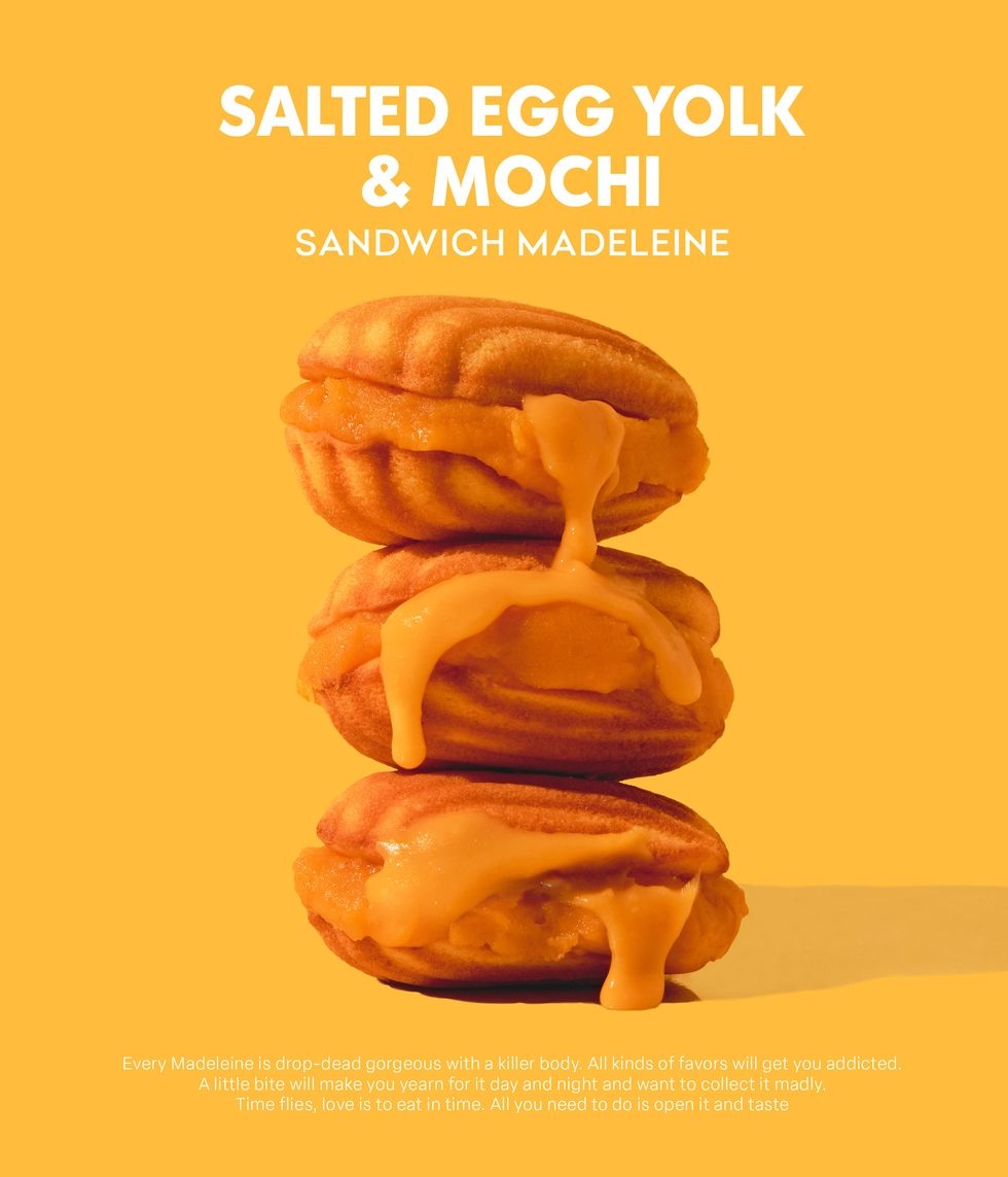 open it. X關韶文 聯名「厚夾奶黃瑪德堡」