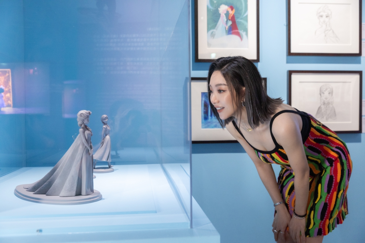 《迪士尼動畫展》閻奕格出席觀展