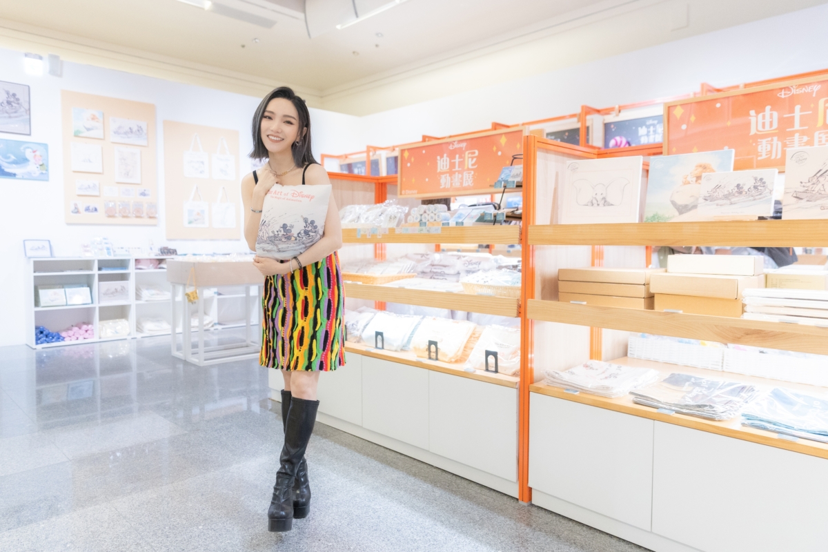 《迪士尼動畫展》閻奕格出席觀展