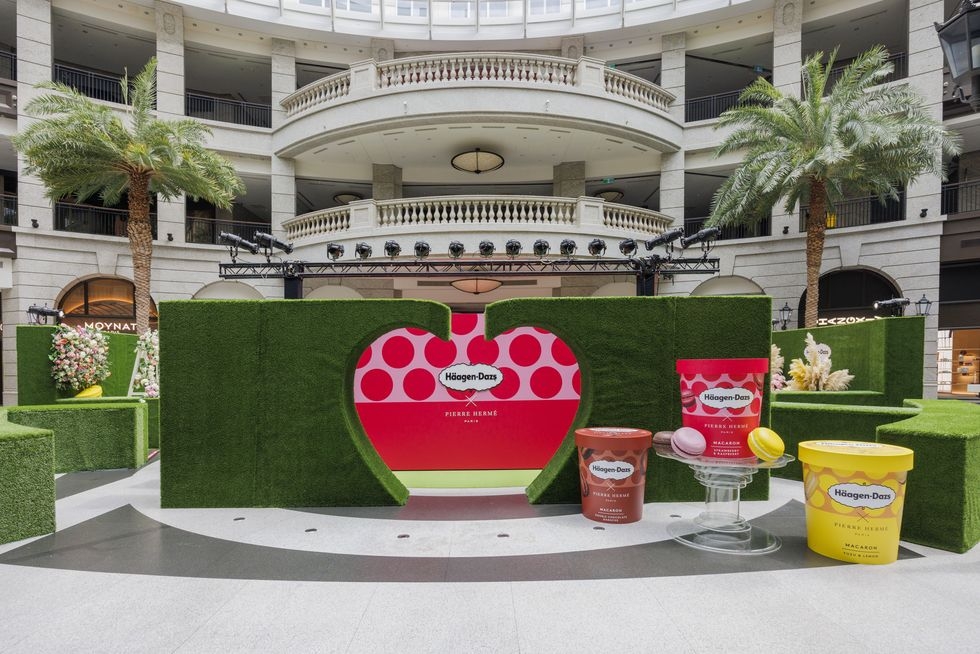「哈根達斯x Pierre Hermé」BELLAVITA夏日快閃體驗