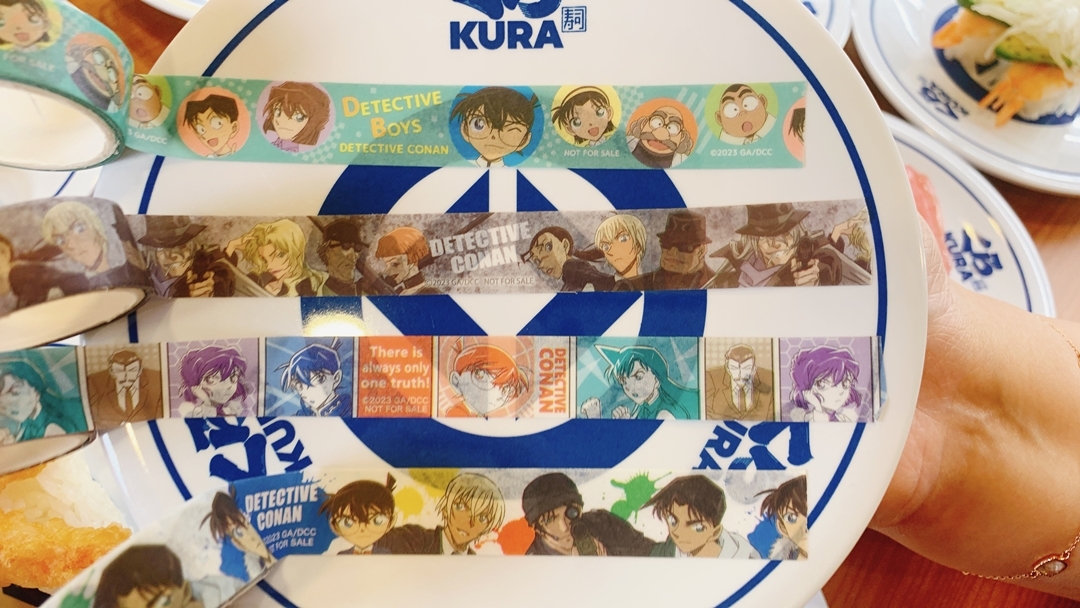 「藏壽司X名偵探柯南」全新18款聯名扭蛋