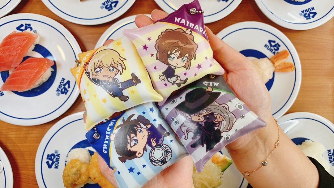 「藏壽司X名偵探柯南」全新18款聯名扭蛋