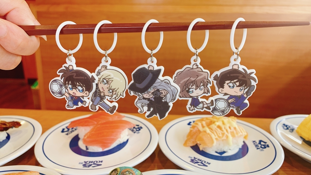 「藏壽司X名偵探柯南」全新18款聯名扭蛋