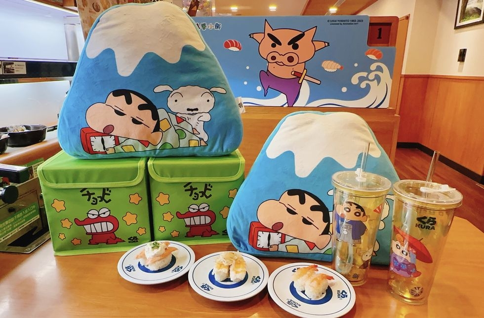 「藏壽司X蠟筆小新」