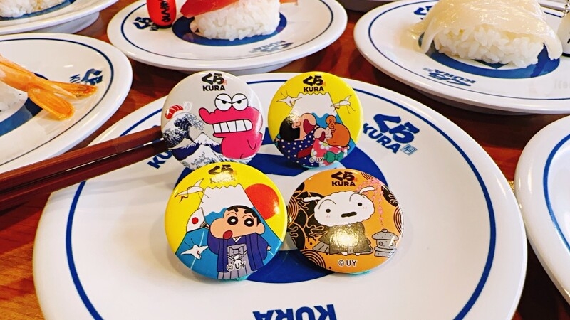 「藏壽司X蠟筆小新」