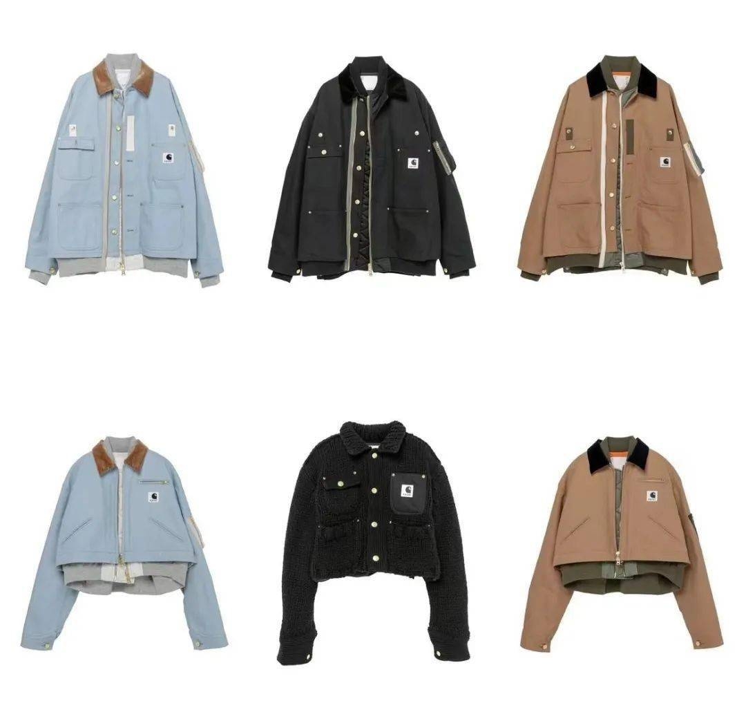 Sacai × Carhartt WIP FW23系列