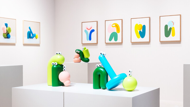 Lucas Zanotto 《Lean On me》系列作品