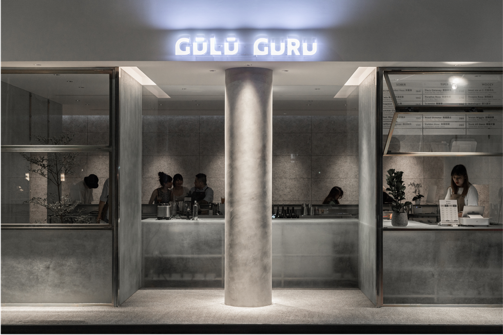 「GŪLŪ GURU 酒調飲實驗室」店內設計
