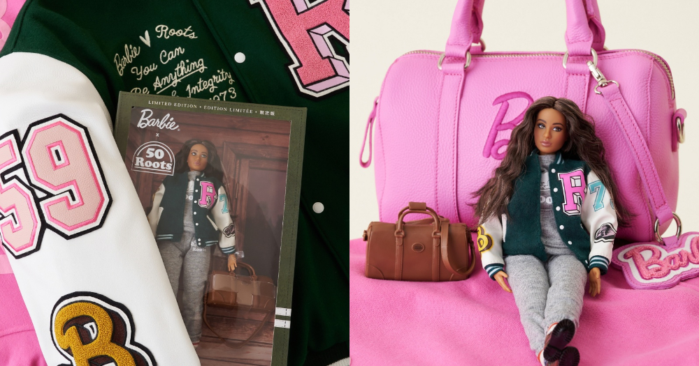 芭比穿上Roots經典系列