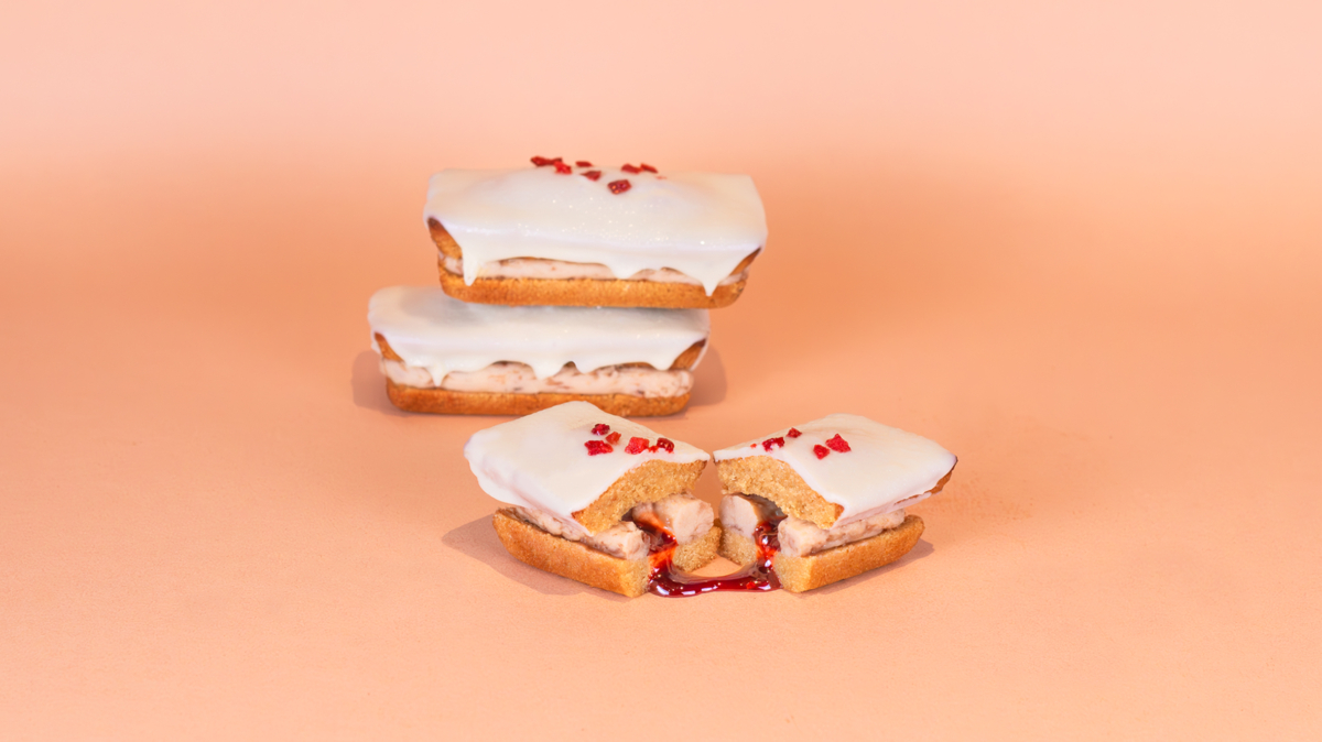 玫瑰覆盆子白巧費南雪