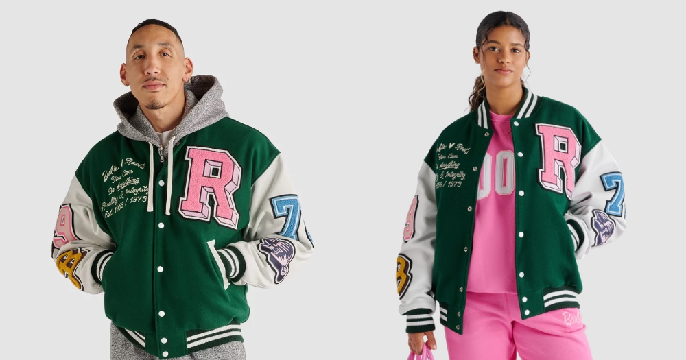 熱門Y2K元素棒球外套