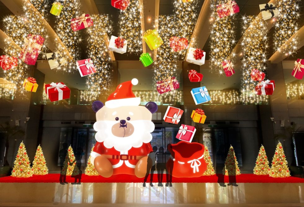 吉祥物「桑塔熊」