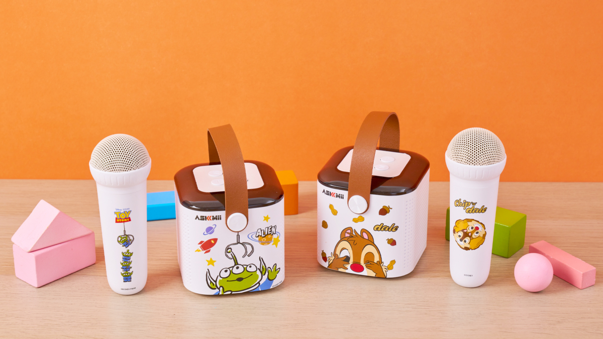 (ASKMii艾司迷)限定「KTV喇叭麥克風組」NT. 1,590元