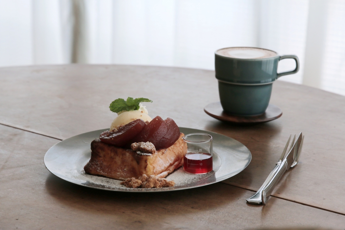 紅酒肉桂蜜蘋果法式吐司