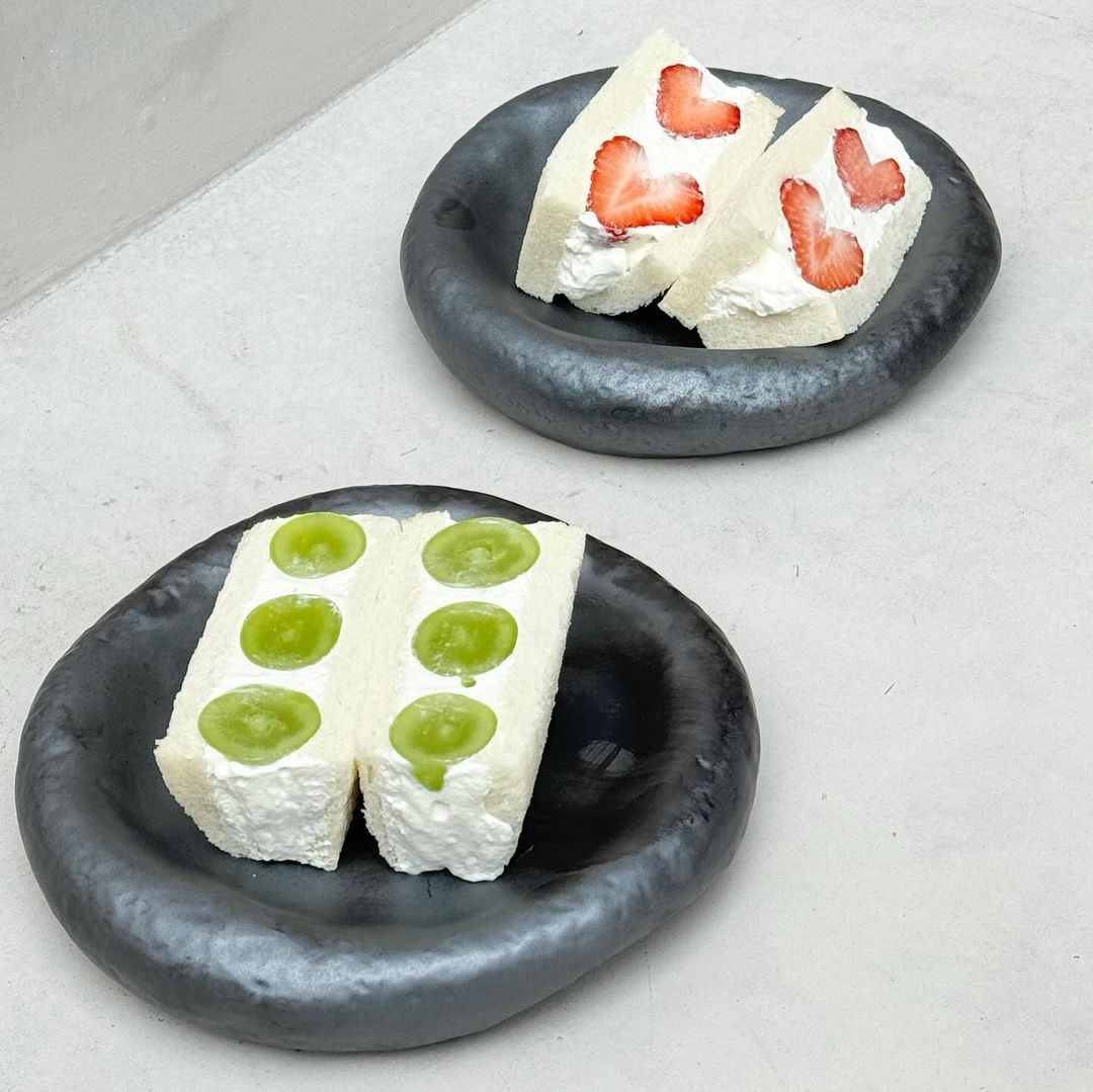 水果優格鮮奶油三明治