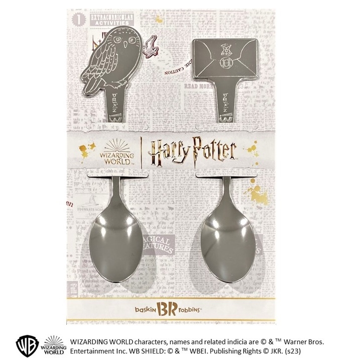 「嘿美、霍格華茲信封」湯匙