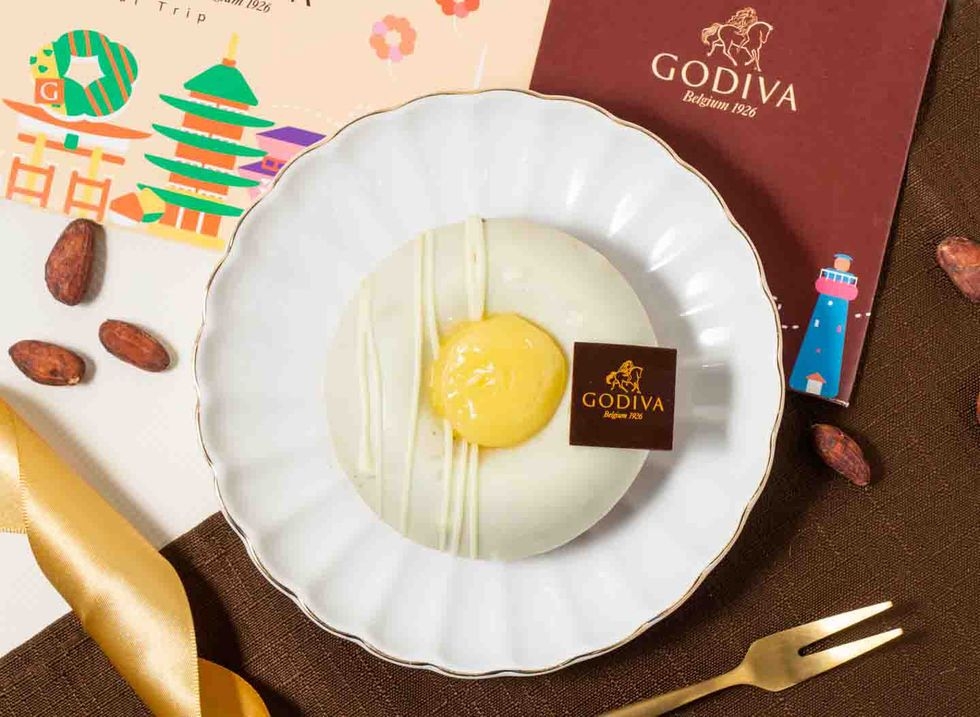 GODIVA柚子檸檬波堤圈