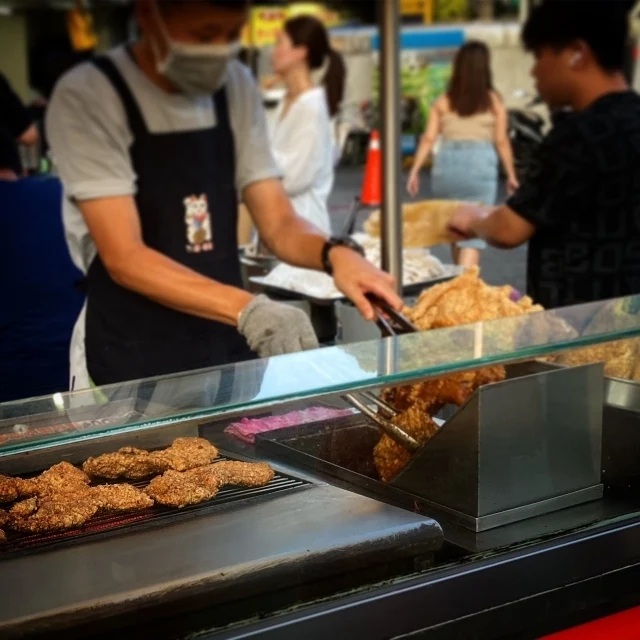 第七名「家鄉炭烤雞排」