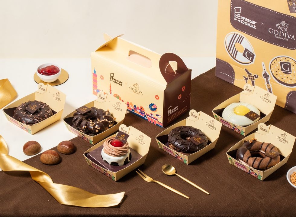 Mister Donut x GODIVA聯名6款甜甜圈