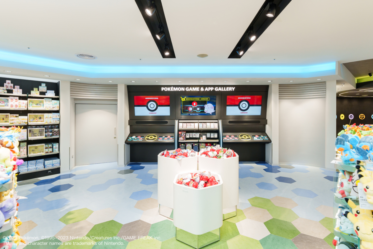 Pokémon Center TAIPEI動畫區