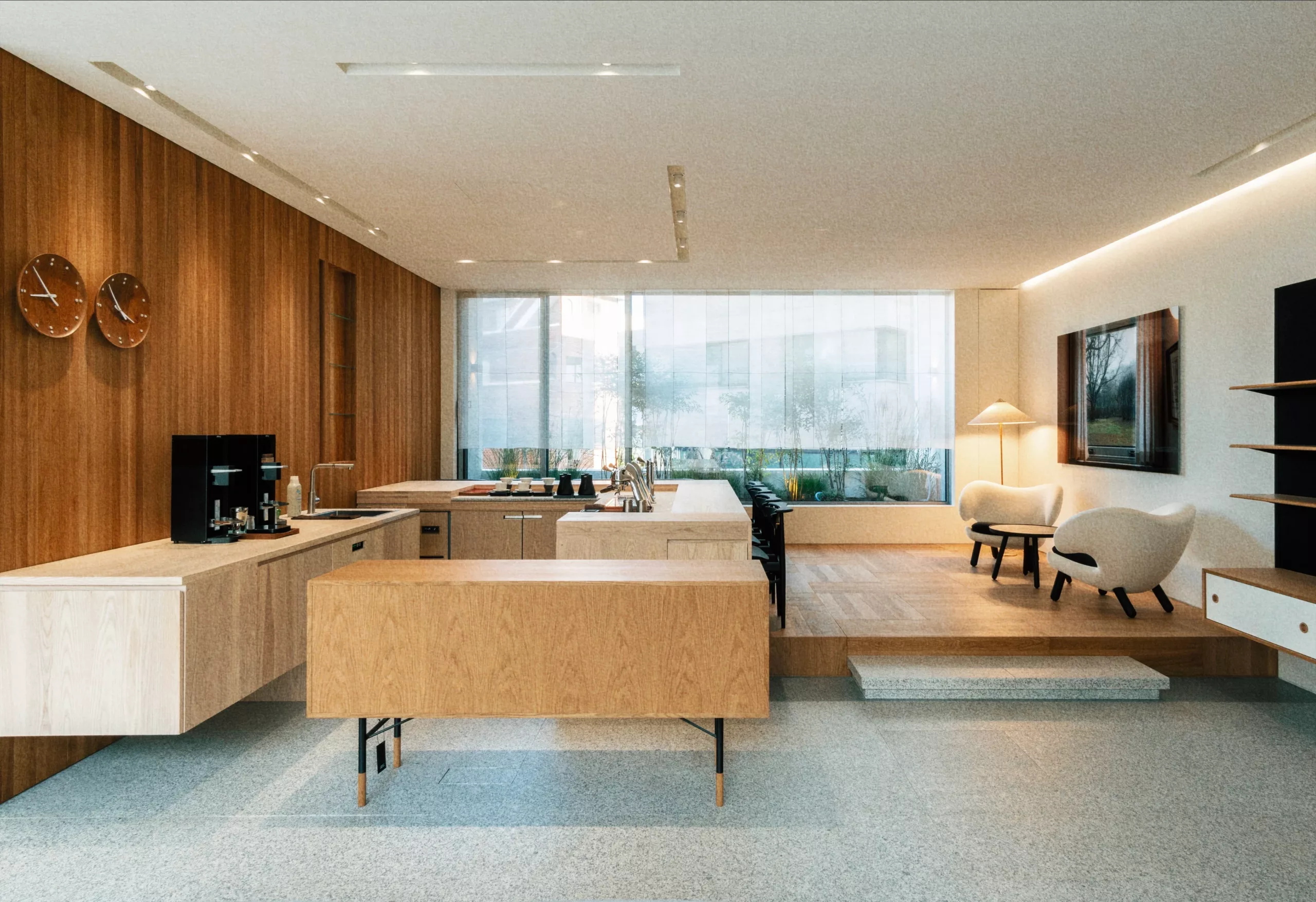 April Coffee首爾店展示空間