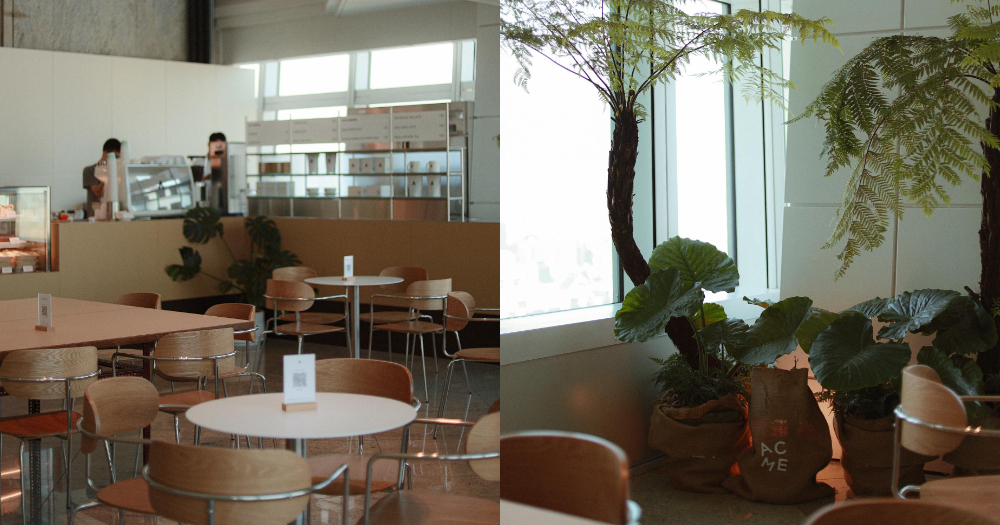 ACME 101門市設計以「都會中的咖啡空間」為主軸