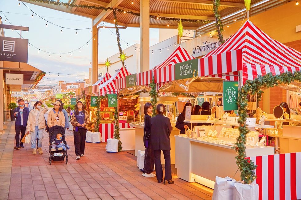 「露天飄雪聖誕市集」集結超過40攤人氣品牌