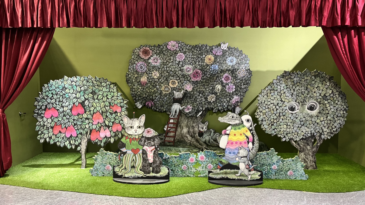 台灣限定拍照打卡區-森林劇場。