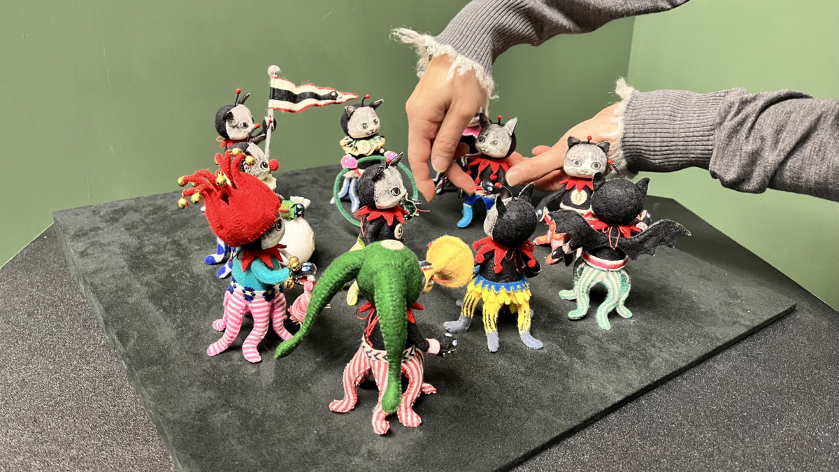 布偶藝術家今井昌代-毛氈玩偶作品。