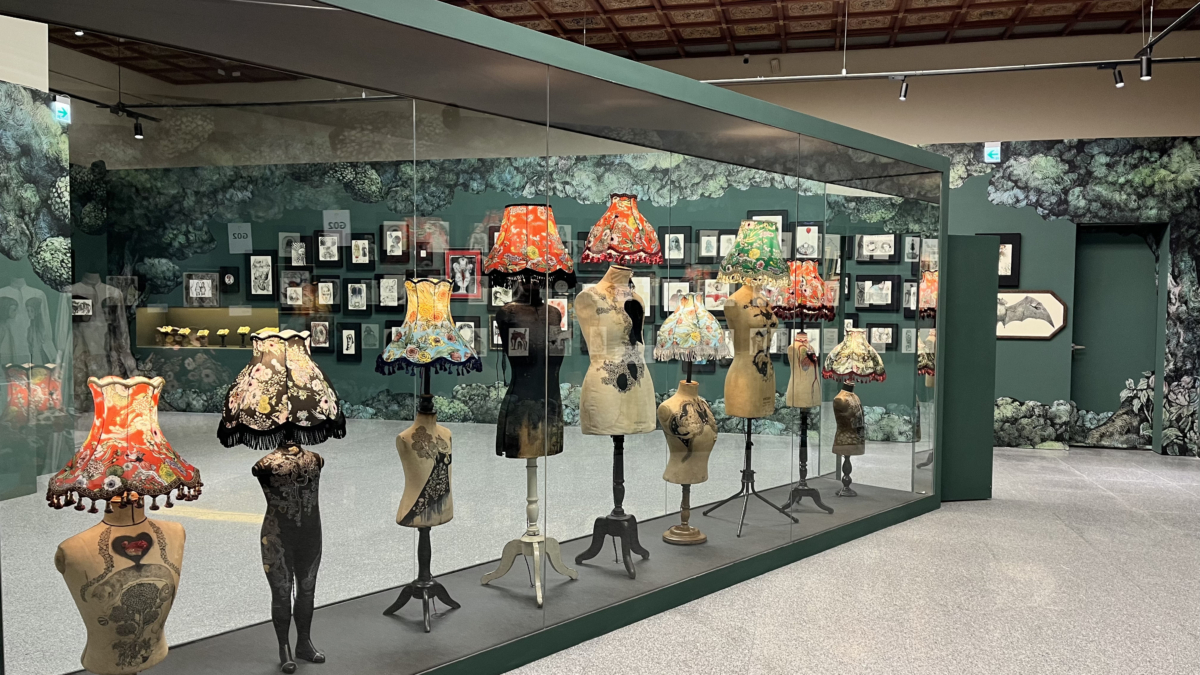 立體展品-復古燈飾。