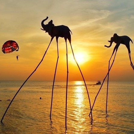 桑奈托日落海灘