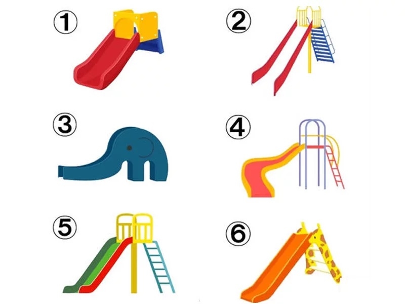 憑第一直覺選出你喜歡的溜滑梯，測出你的精神年齡