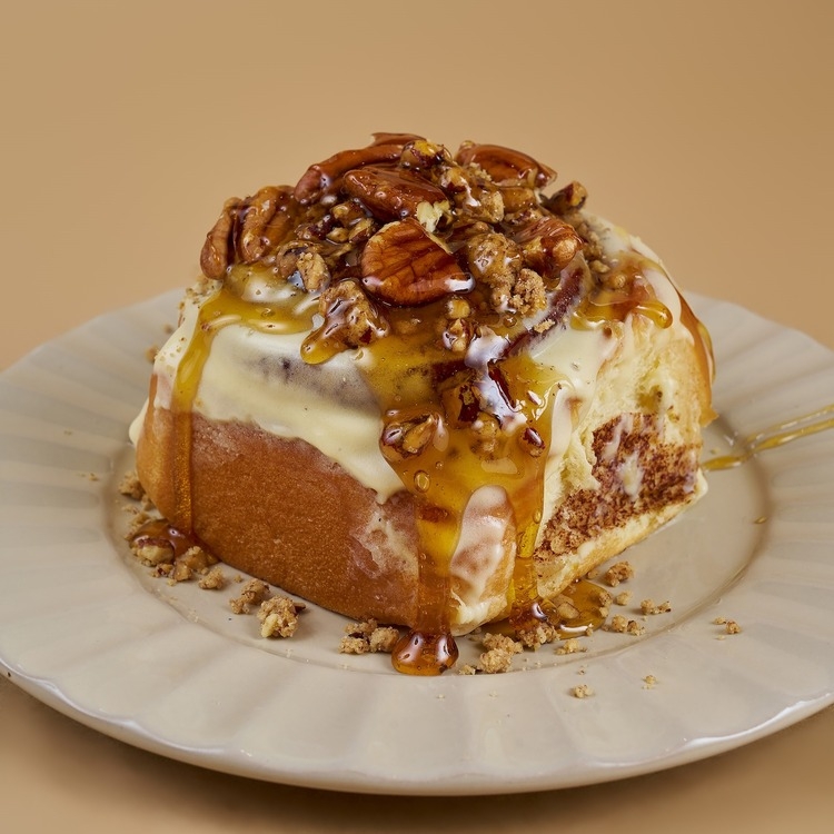 「胖死我太太」楓糖胡桃碎碎肉桂捲