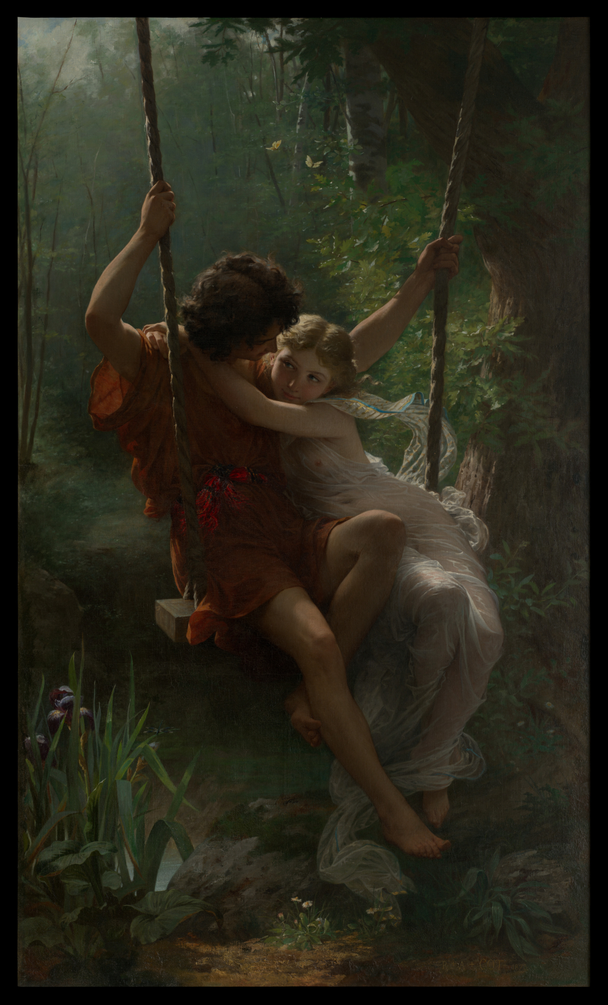 皮埃爾—奧古斯特_春日_1873 © The Metropolitan Museum of Art_Pierre-Auguste Cot_springtime