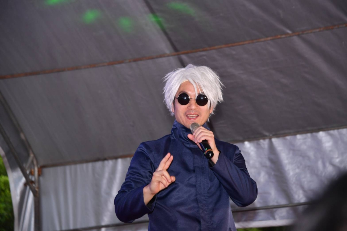 2024年蔣萬安cos五條悟