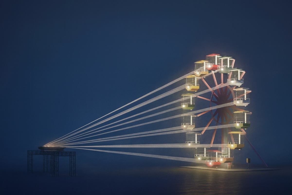 姚仲涵《光電獸#45—請支援收音》