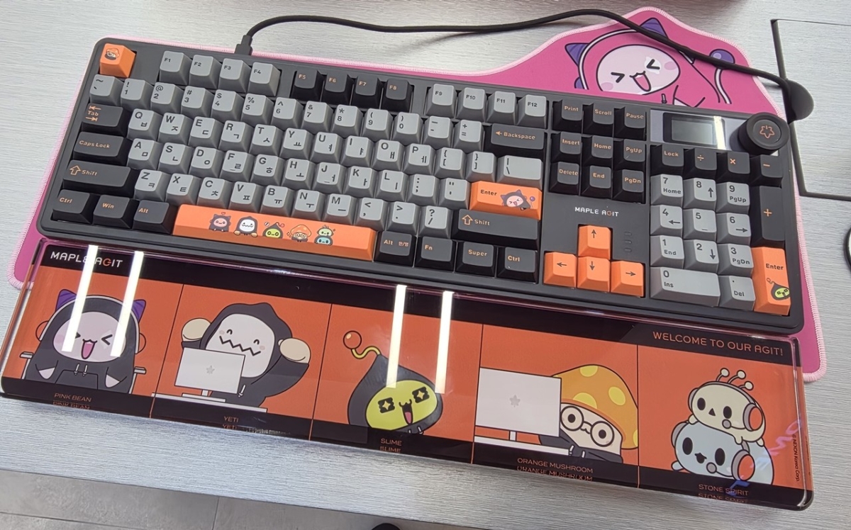 《楓之谷》鍵盤