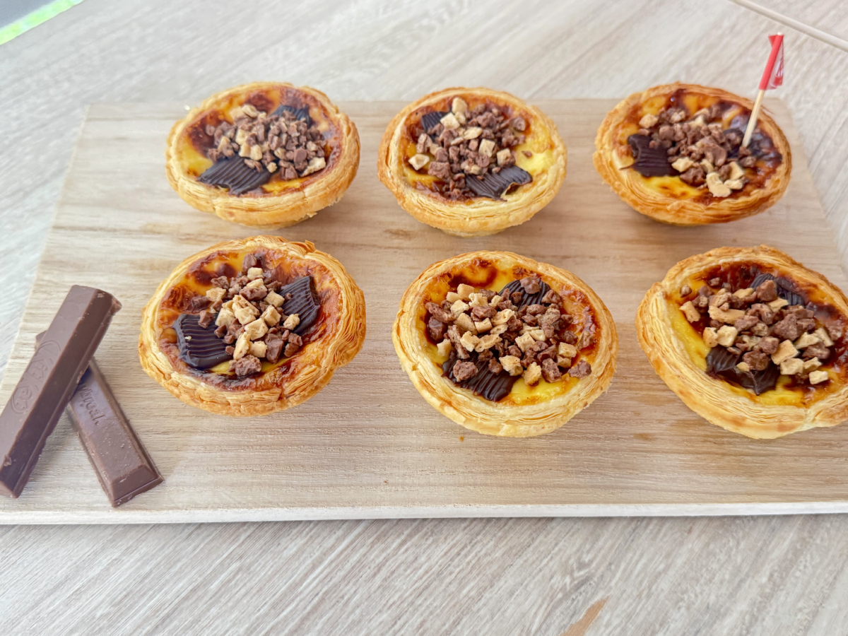 奇巧可可流心三重奏蛋撻