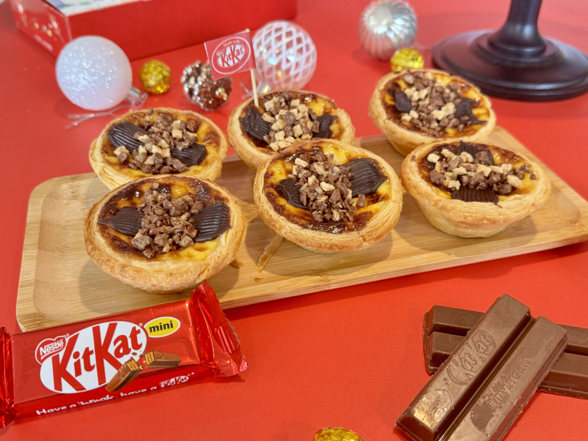 奇巧可可流心三重奏蛋撻