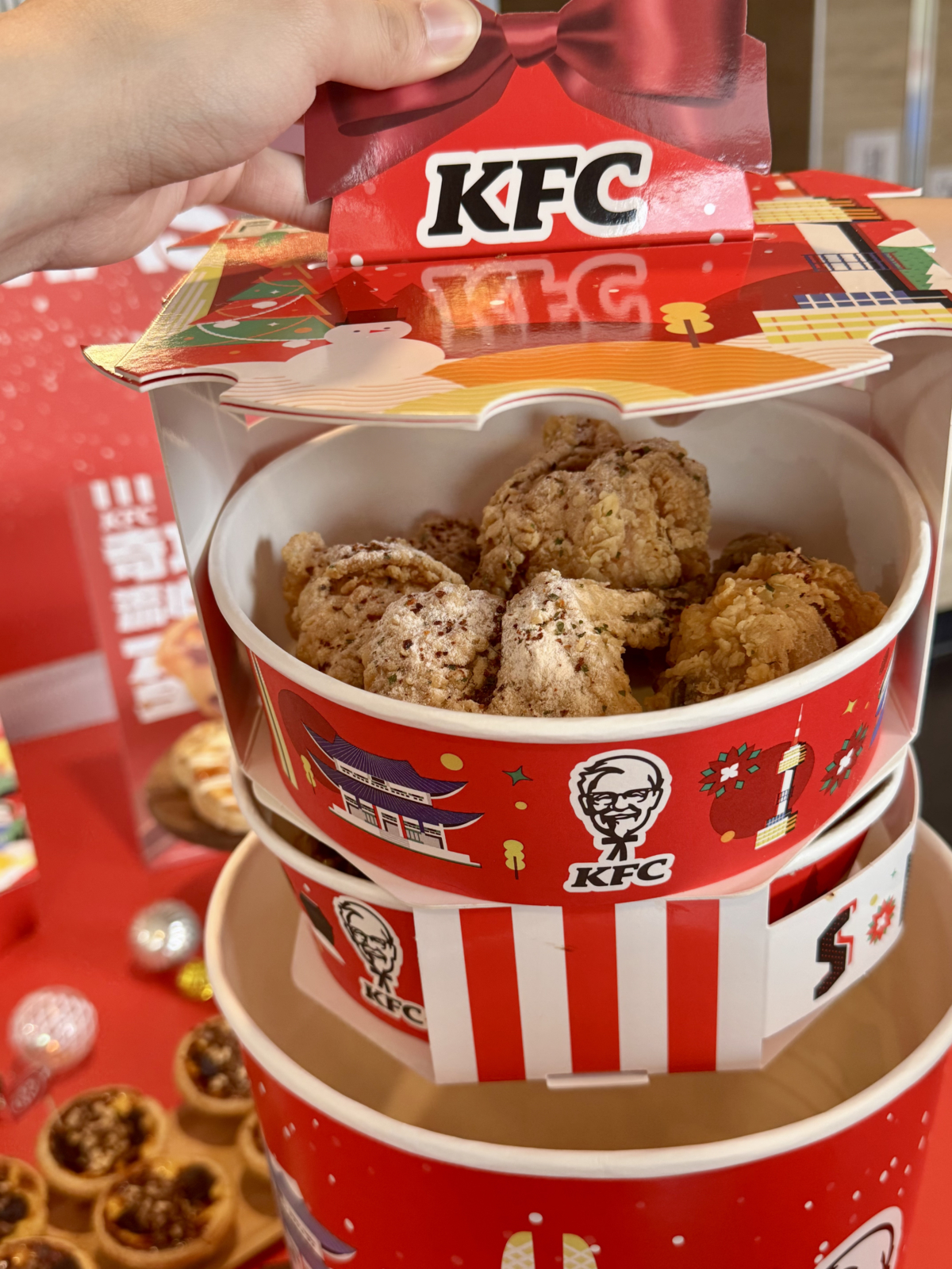 聖誕限定「首爾巨大桶」