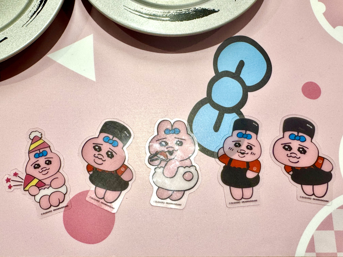 炙燒羅勒派對3貫組 搭配「褲褲兔全身造型插卡」