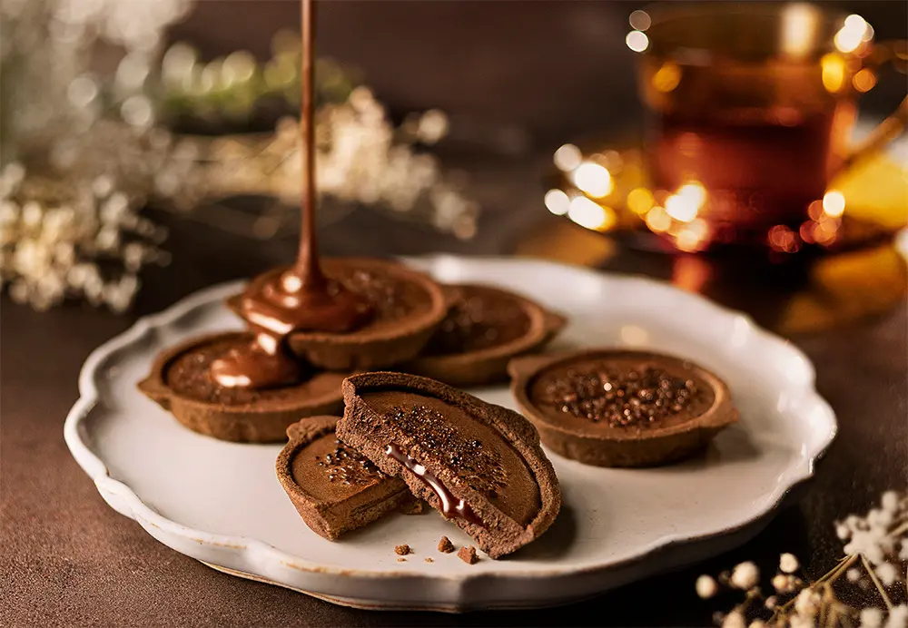 冬季限定「焦糖巧克力塔」