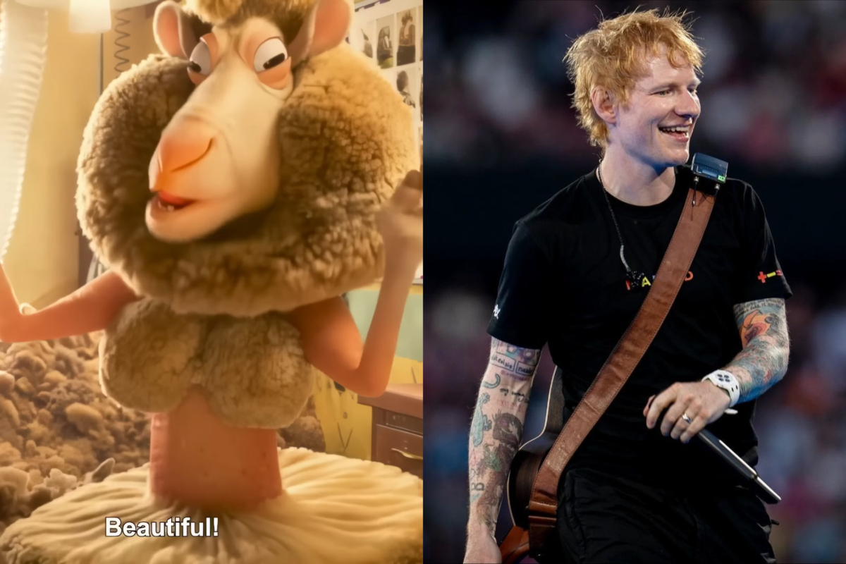 紅髮艾德飾演棉羊